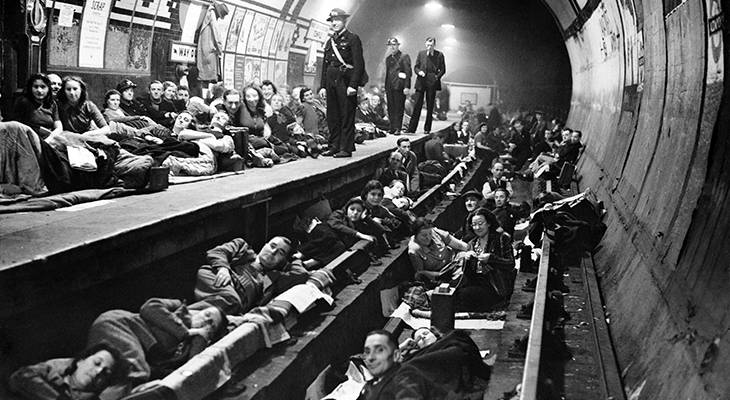 1940, september, world war ii, wwii, the blitz, luftwaffe bombs, london, england, battle of britain, aldwych tube, london underground, train stations, bomb shelters, british people, 